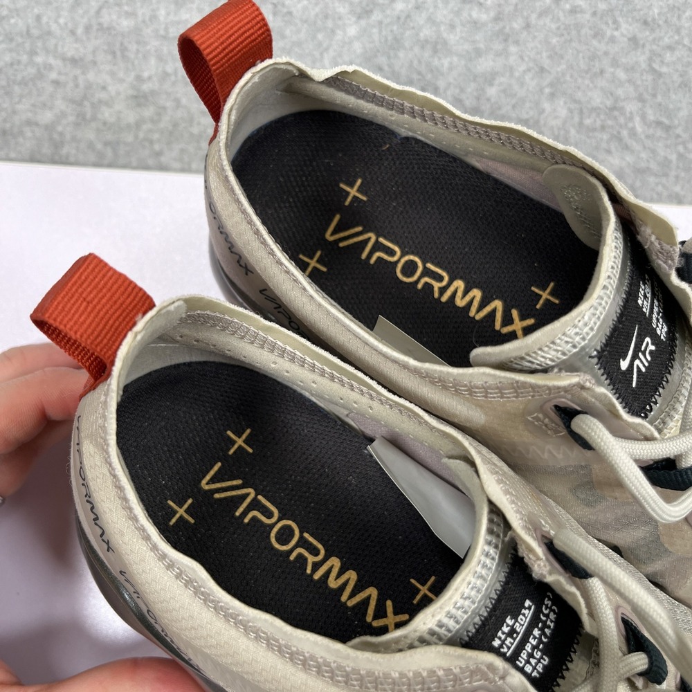 Nike Air Vapormax+ 2019 Shoes Mens 9 Moon Particle Running Sneaker AR6631-200 - Picture 14 of 16